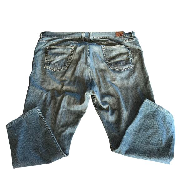 2 pair Agave Denimsmith Jeans Mens 54x30 Relaxed Straight Waterman USA Stretch - Picture 7 of 16